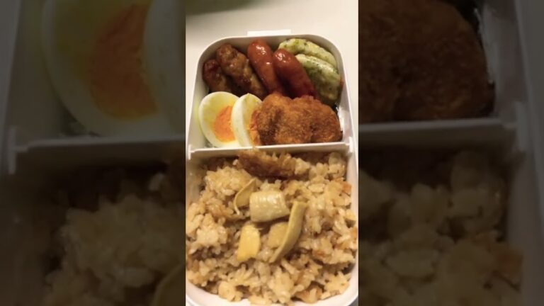 おはよう♫ お弁当（たけのこご飯）