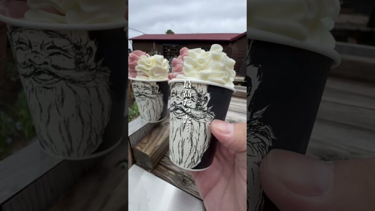 これは反則すぎる限定ソフト#北海道グルメ #グルメ #旭川