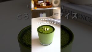 とろ生抹茶アイス🍵 #ヘルシースイーツ #簡単レシピ #ヘルシーレシピ #ダイエットレシピ #ヘルシーおやつ