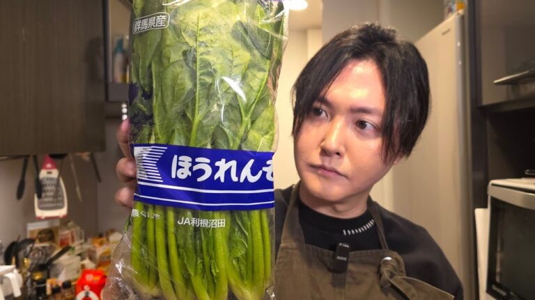 何十回もリピートしている究極のほうれん草料理がこちらです