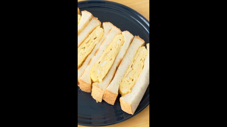 ふわふわでじゅわ～！だし巻き卵サンドの作り方（卵焼きのポイントもご紹介！/簡単レシピ）