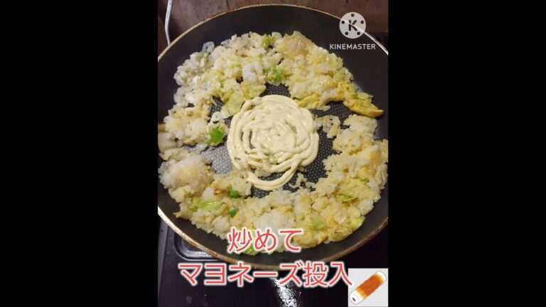 簡単 ズボラ 白菜チャーハン 美味しいよ！