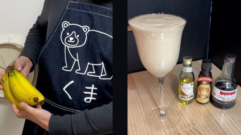 我が家の閣下（妻）のご要望でダイエット（？）バナナスムージーをお作りする動画