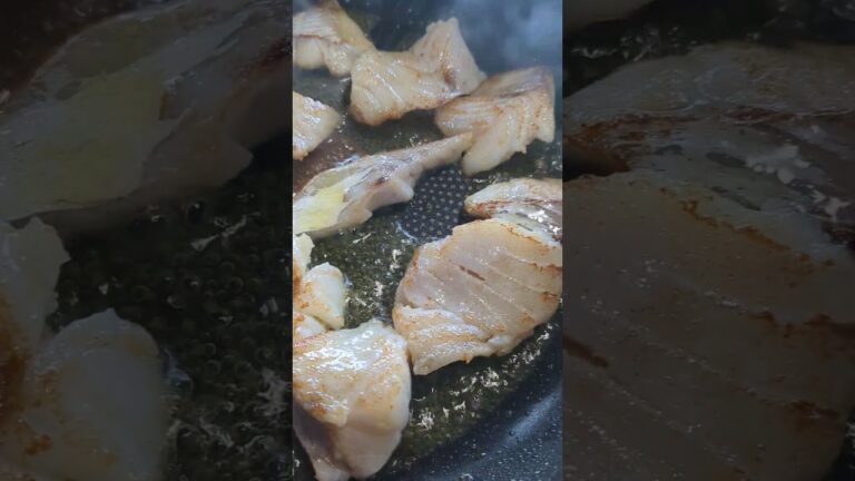 鱈をソテーするだけ #food #cooking