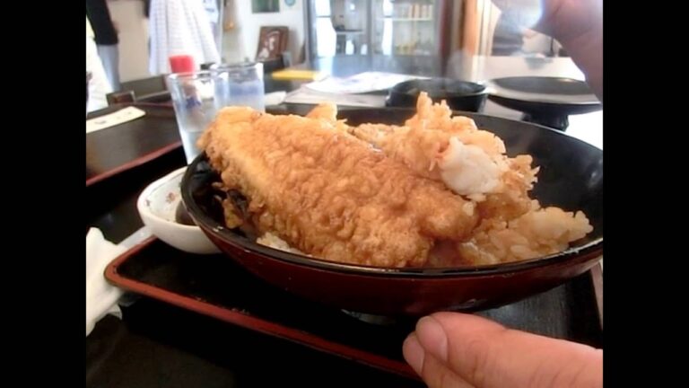 特大えび天丼を食べに行きました