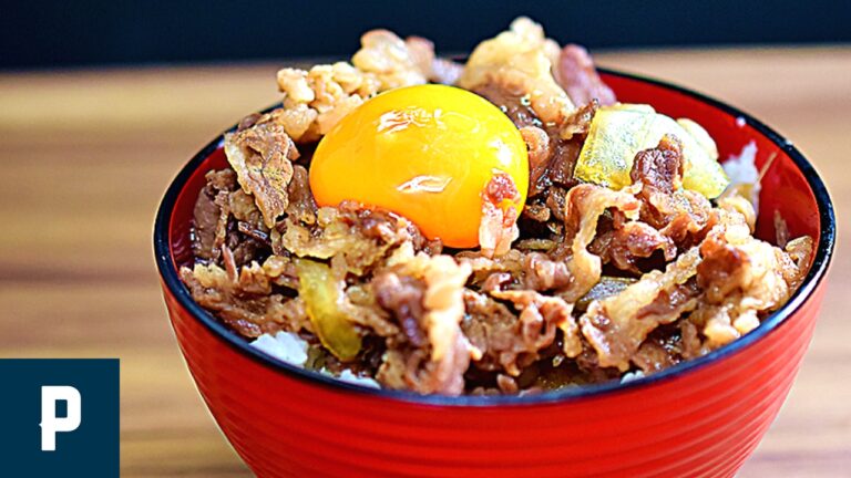 定番うまい!　牛丼 の 作り方 レシピ