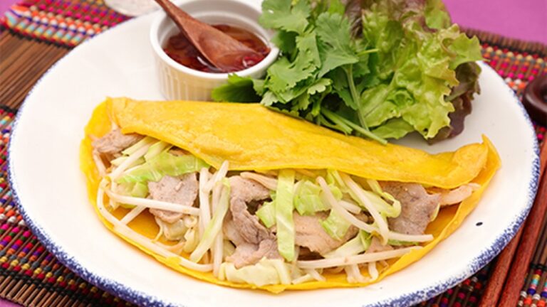 お家で簡単♪ベトナム風お好み焼きバインセオ