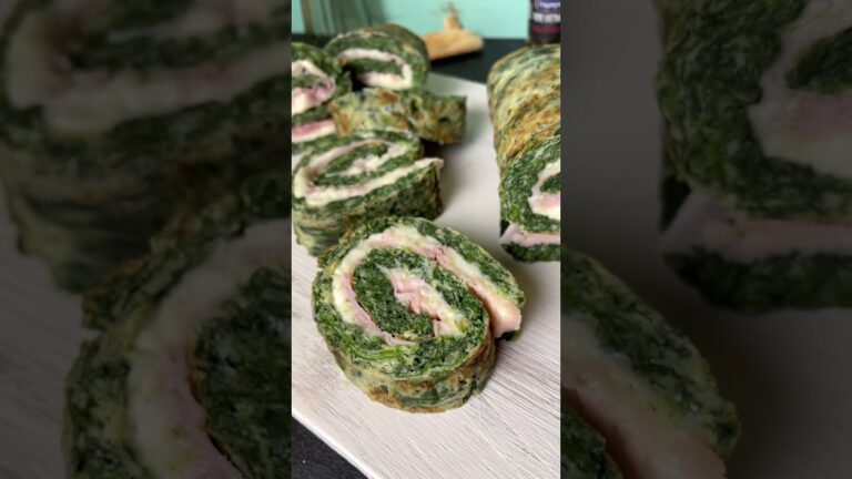Ritolo di spinaci #ricettefacili #frittata
