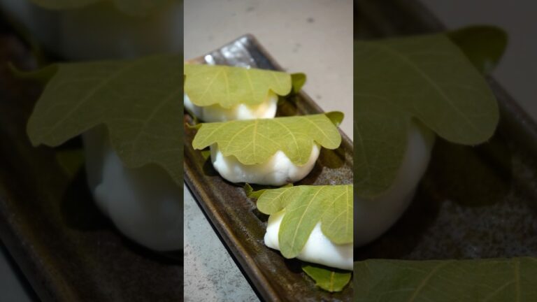 もちもちの自家製柏餅#和菓子 #cooking #かしわ餅 #japanesefood