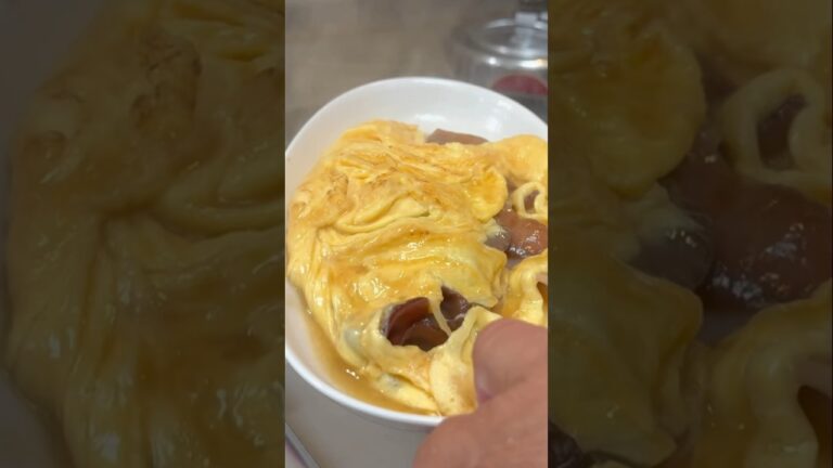 爆速中華！キクラゲの卵炒めオムレツ風