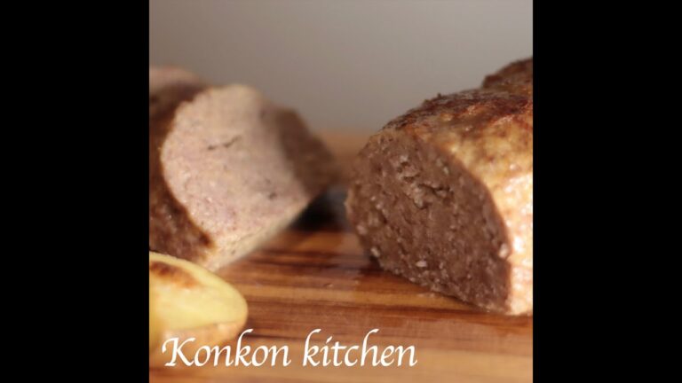 【ASMR】型を使わないシンプルなミートローフの作り方 #shorts