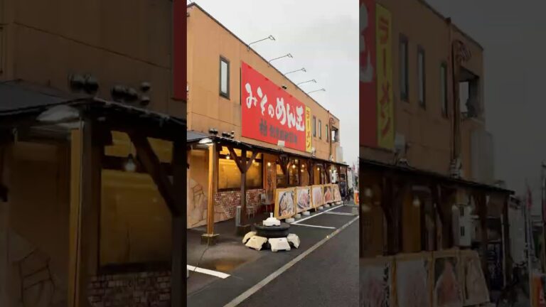 【千葉】４５０杯完売＆看板娘の爆速オペ！行列殺到の４７年愛される爆盛味噌ラーメン🍜