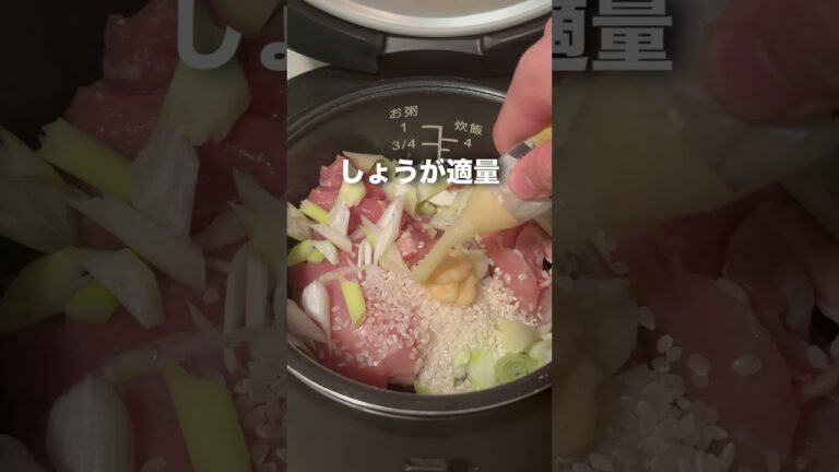 200万回再生された炊飯器でつくる爆ウマサムゲタン #痩せるレシピ #料理 #やせる