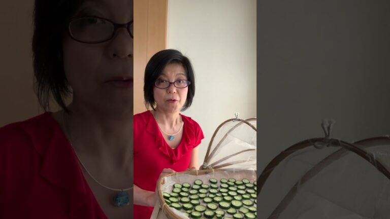 干し野菜　きゅうりのナムル
