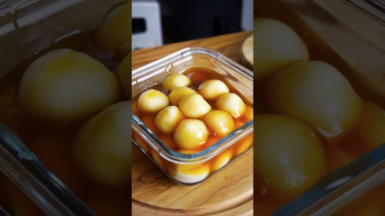 材料2つ！豆腐でみたらし団子の作り方！#簡単レシピ