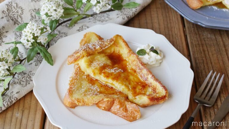 ふわふわ。プリンフレンチトースト