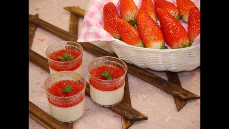 【JA鳥取いなば】イチゴのパンナコッタの作り方