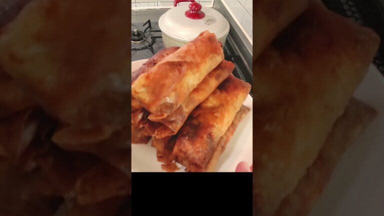 余ったカレーで夏のポテトカレー春巻き