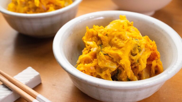 【10分で1品】もう頑張らなくてもいい「かぼちゃサラダ」時短なのに満足感◎