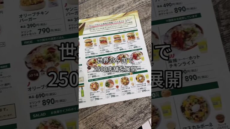 バイト前に立ち寄った｢オリーブチキンカフェ｣が美味すぎて元気100倍アンパンマン。#shorts