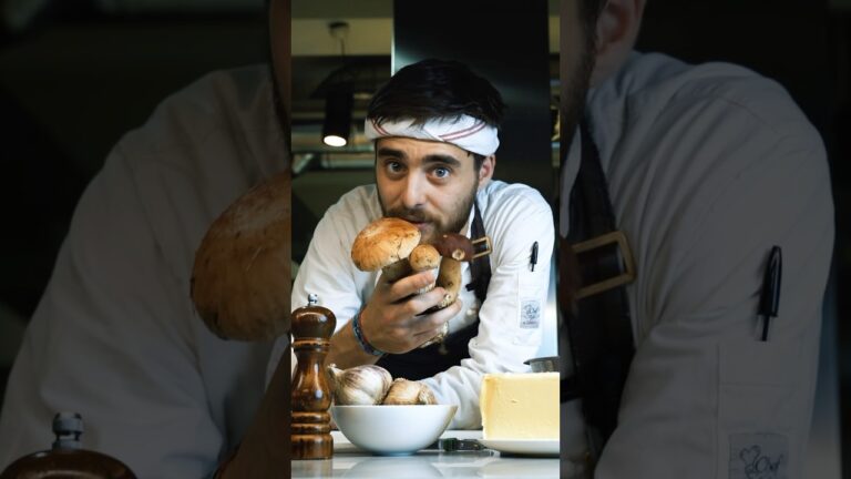現地イタリアのシェフはこう作る！「パスタにも使えるキノコの見極め方、下処理、炒め方」 #イタリアン