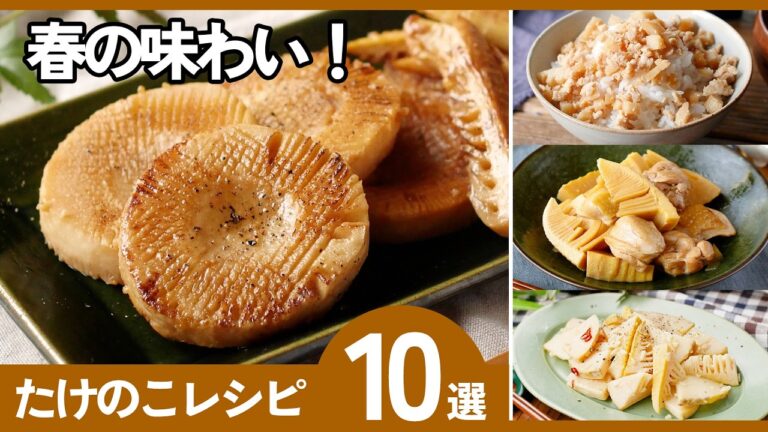 もう献立に迷わない！旬のたけのこを味わい尽くすアレンジレシピ【定番からアレンジまで】