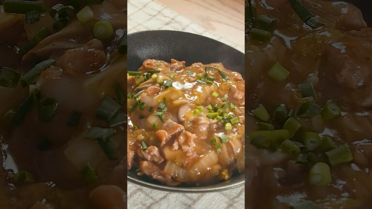 【白菜のあんかけチャーハン】餡をかけてチャーハンをさらに美味しく！ #shorts