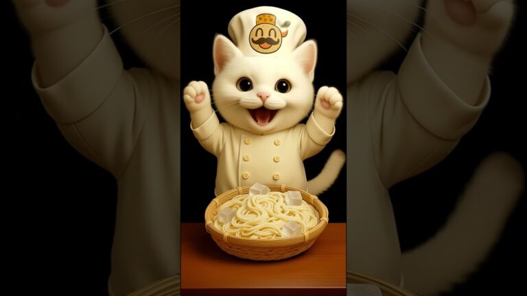 つるっと涼感！シェフきなこの夏そうめん🐾