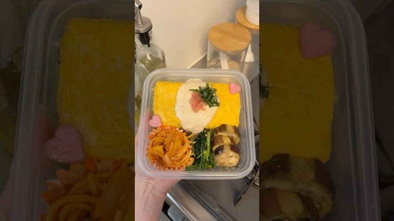 【明太クリームオムライス🍳】ちょっと罪な見た目。🤤 #料理 #お弁当 #shorts