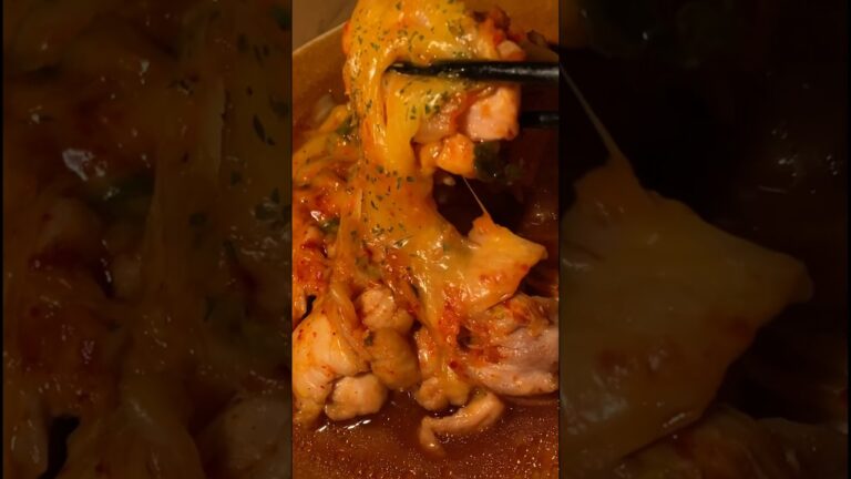 レンジだけで作る【チーズタッカルビ】　#shorts #レシピ