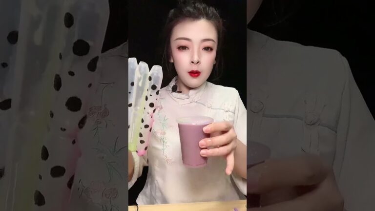 ASMRドリンクカラフルドリンク| サウンドAsmrを飲む