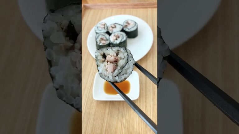 焼きサンマの巻き寿司を作ってみた！