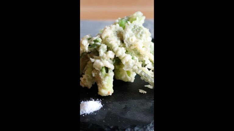 春に食べたくなるサクサク天ぷら　Crispy Tempura to be eaten in spring