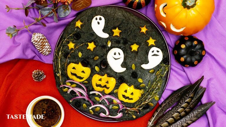 【モチモチしたくなる🤤】ハロウィンフォカッチャ