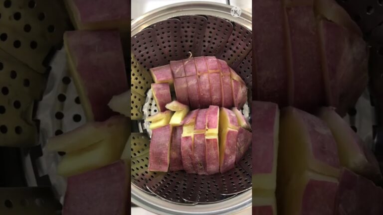簡単ヘルシー！チーズスイートポテト | Cheese Sweet Potato Recipe |#shorts