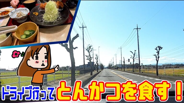 【とんかつ定食】天気が良かったのでドライブ｜料理日記#66