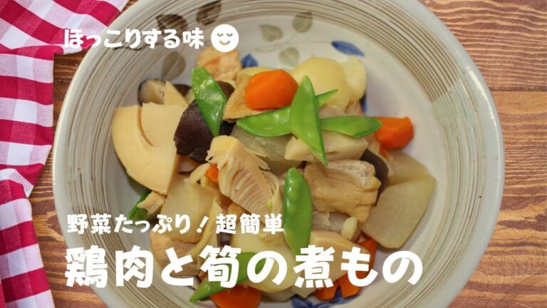 鶏肉と筍の煮もの