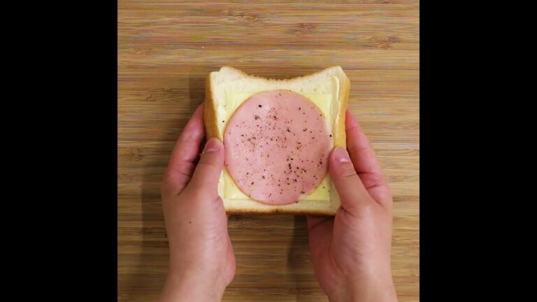 忙しい朝でも簡単に出来ちゃう 大好き チーズとハムのホットサンド #cooking  #簡単レシピ #オシャレ