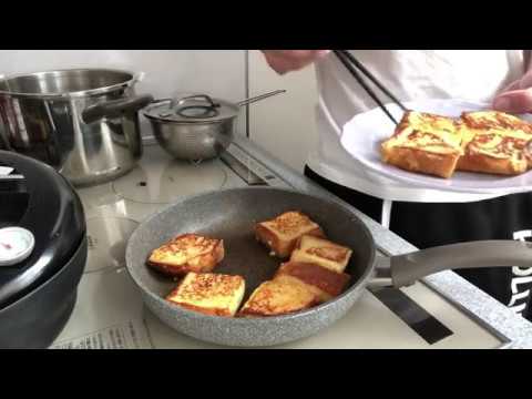 まぐれクックの冷凍食パンを使った簡単フレンチトーストの作り方レシピ