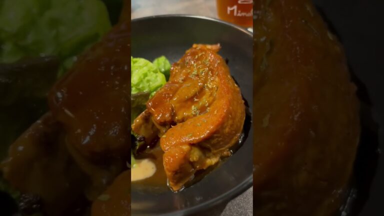 スペアリブのビール煮込み！松江市の美味しい酒場紹介します『F-RUSH(エフラッシュ)』 Izakaya Japanese food #shorts