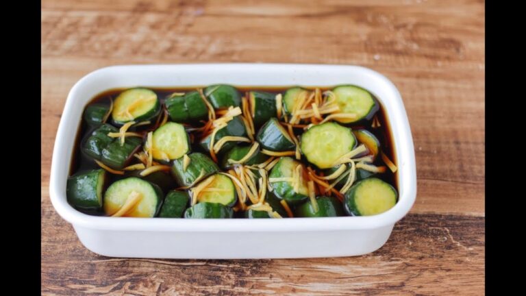 【作り置き】きゅうりと生姜のぽりぽり漬け