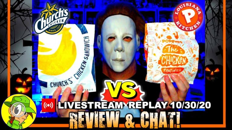 Church's® VS Popeyes® | CHICKEN SANDWICH SHOWDOWN 🆚 Livestream Replay 10.30.20 Peep THIS Out! 🕵️‍♂️