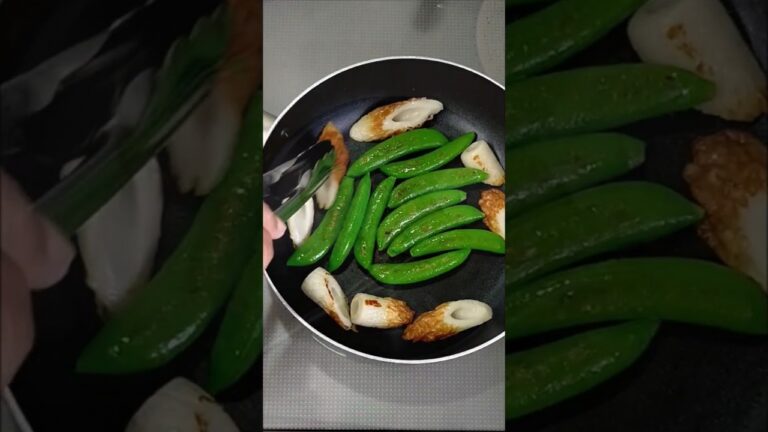 #簡単副菜もう一品 今が旬の＊スナップエンドウと竹輪の甘味噌炒め＊なじらねぇ～