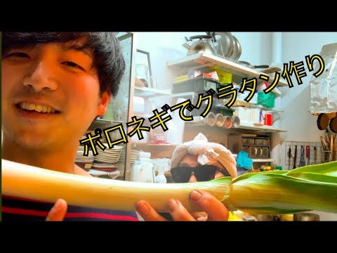 ポロネギ（リーキ）グラタン。おススメだよ♪♪