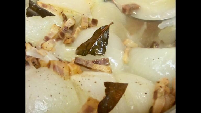 【１分でカンタンおうちごはん】新玉ねぎの白ワイン煮