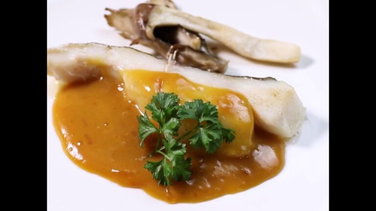 爽やかオレンジソースが香る 鱈ソテーのオレンジソースがけ