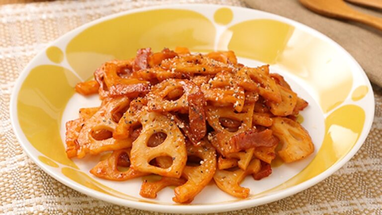 お弁当にも♪れんこんの洋風きんぴら