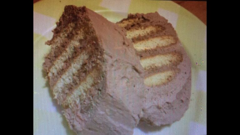 マリービスケットケーキ（チョコレート）