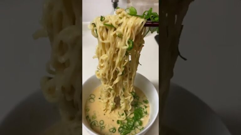 100万回再生されたサッポロ一番みそラーメンのアレンジレシピはやっぱり最高だった #shorts