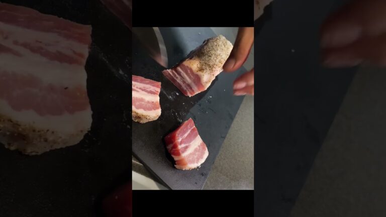 【安い豚肉でもOK】激ウマ塩漬け豚バラ🐖